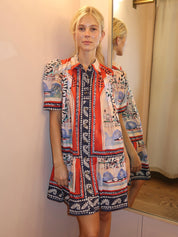 Leslie Dress in Coastal Village