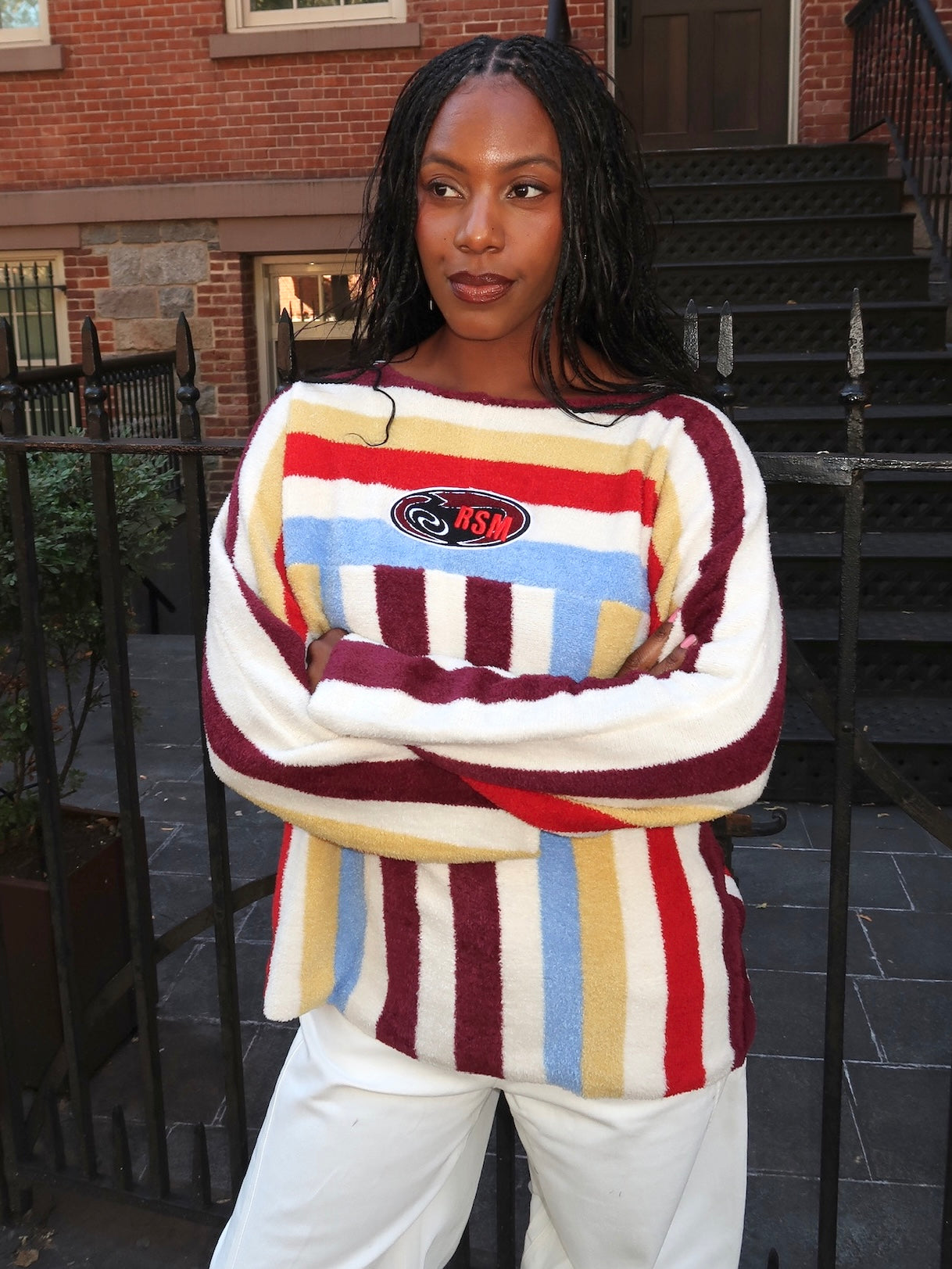 HenleyRS Pullover in Multi