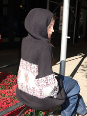 HaydenRS Knit Hoodie in Black