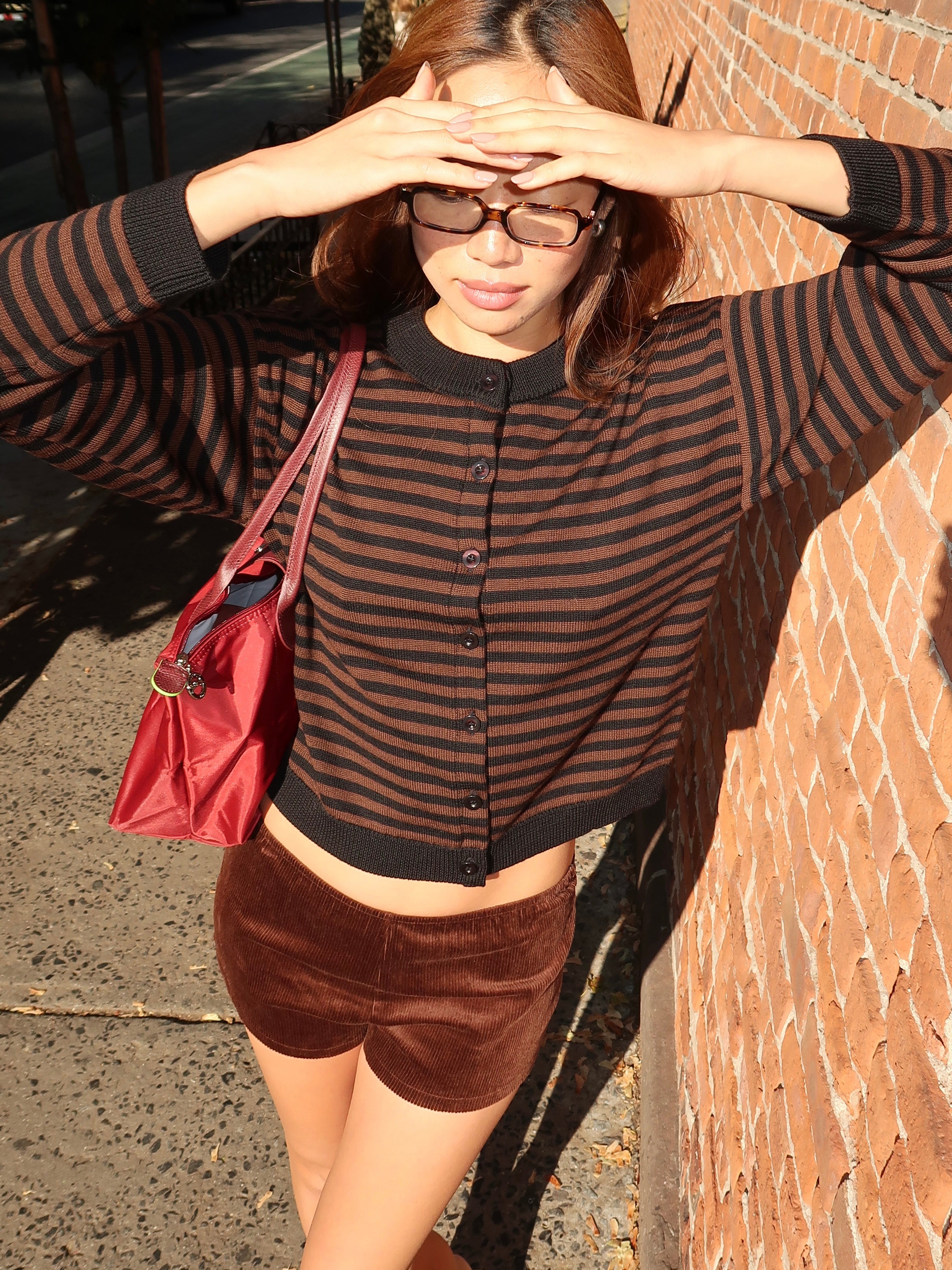 Lynn Cardigan in Stripes