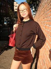 Lynn Cardigan in Stripes
