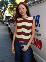 Erin Vest in Stripes