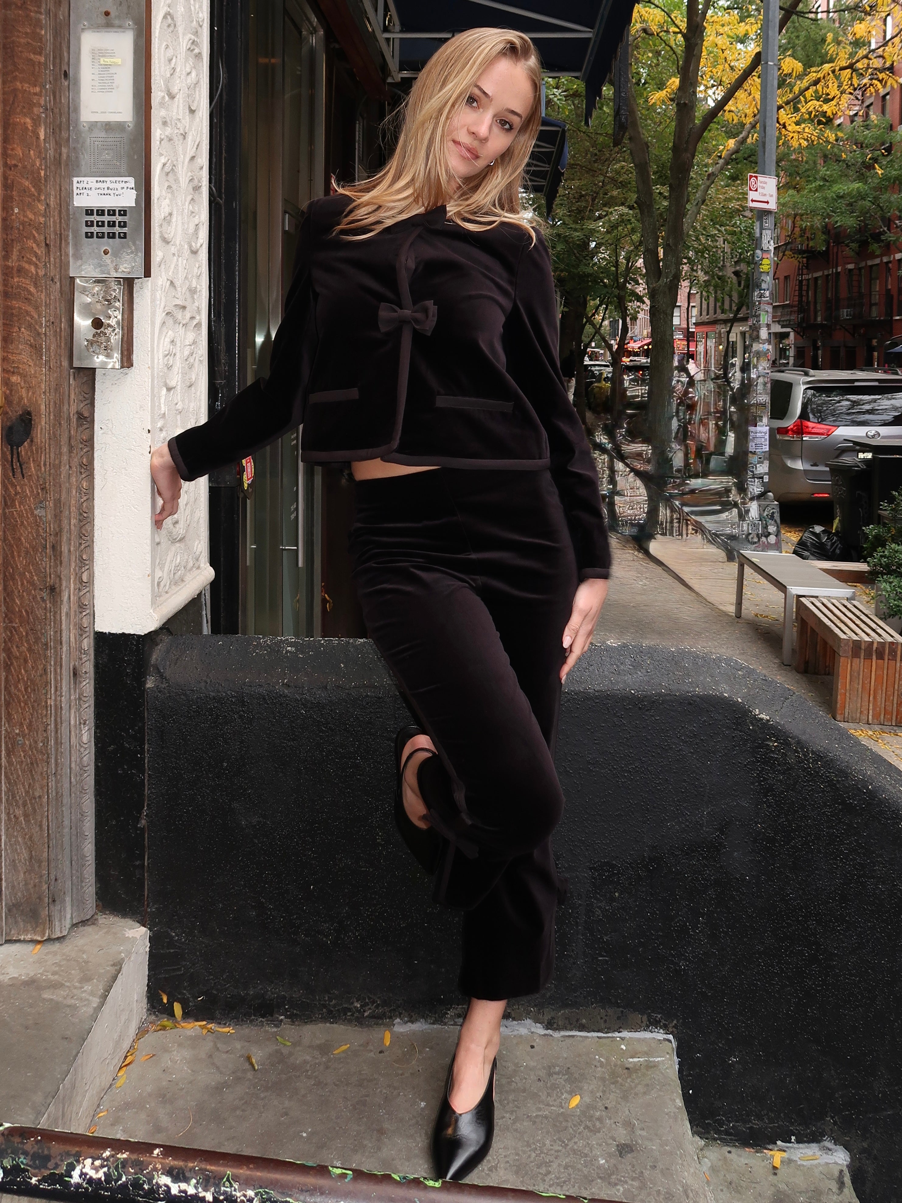 Quincy Trouser in Black