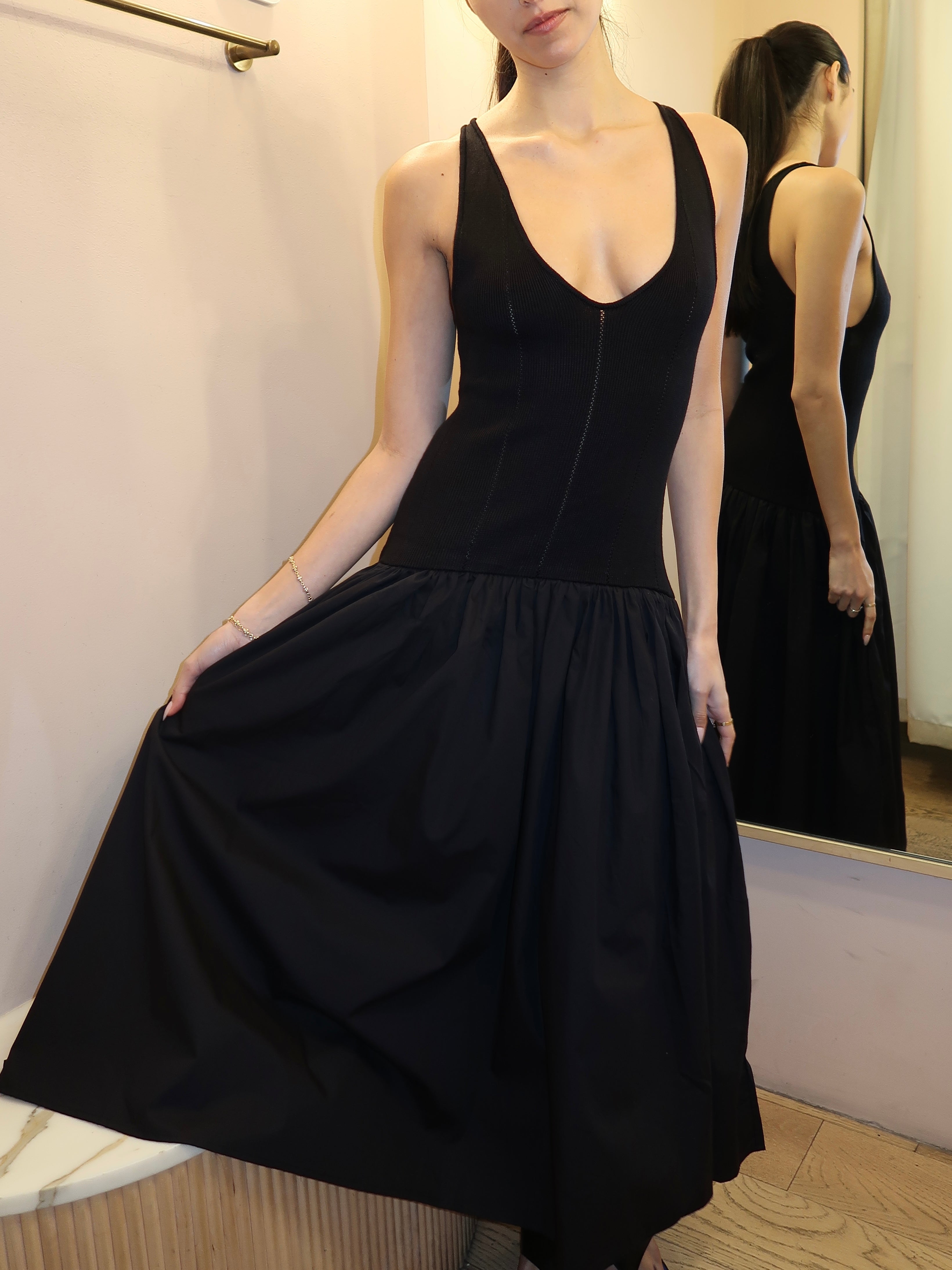 Siena Dress in Black Small