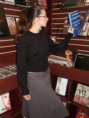 Colleen Knit Cardigan in Black