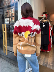 On the Road Knit in Picture Multi