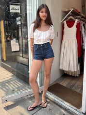 Ridley Short in Duster