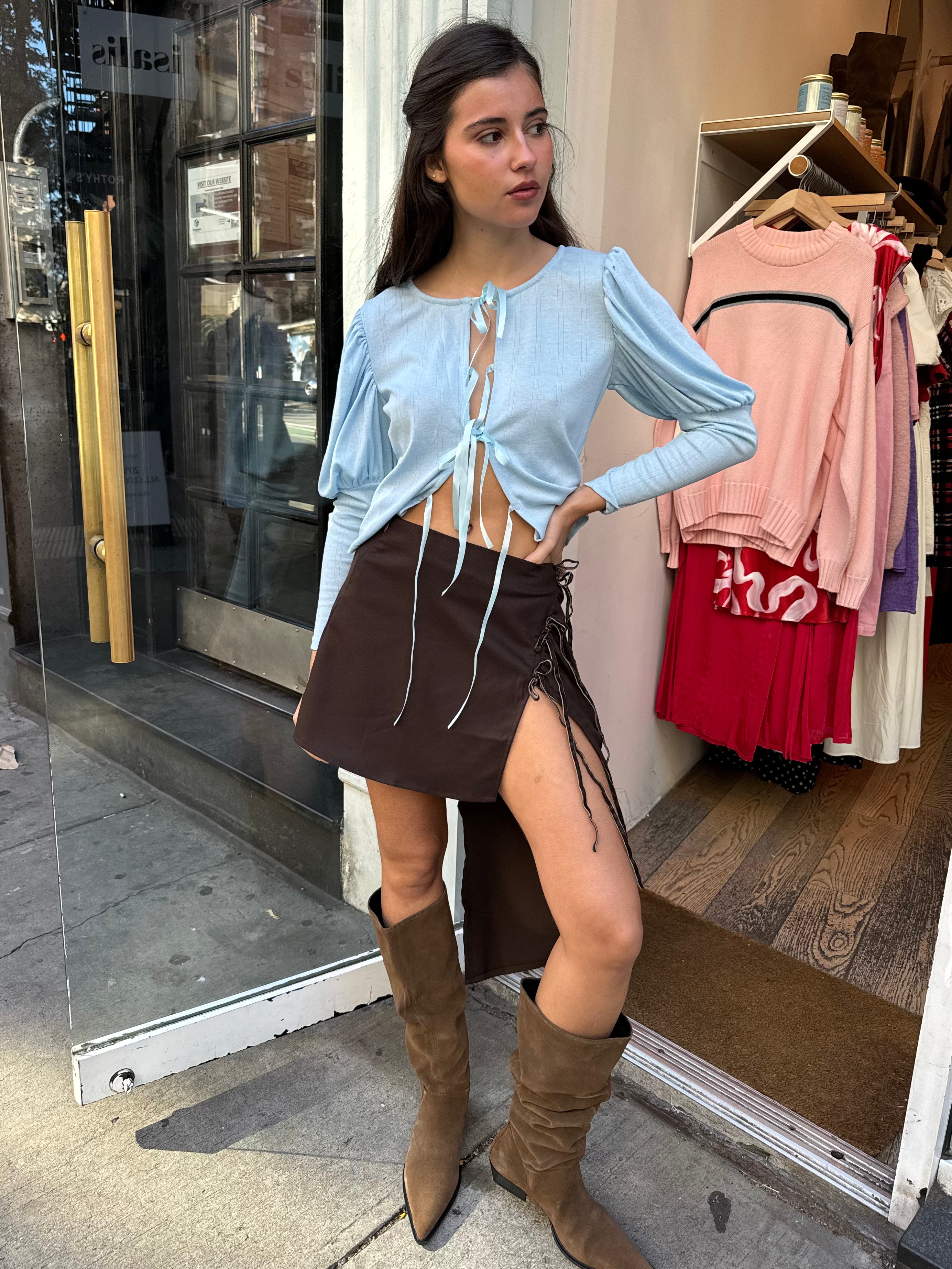 Trinity Skirt in Mocha