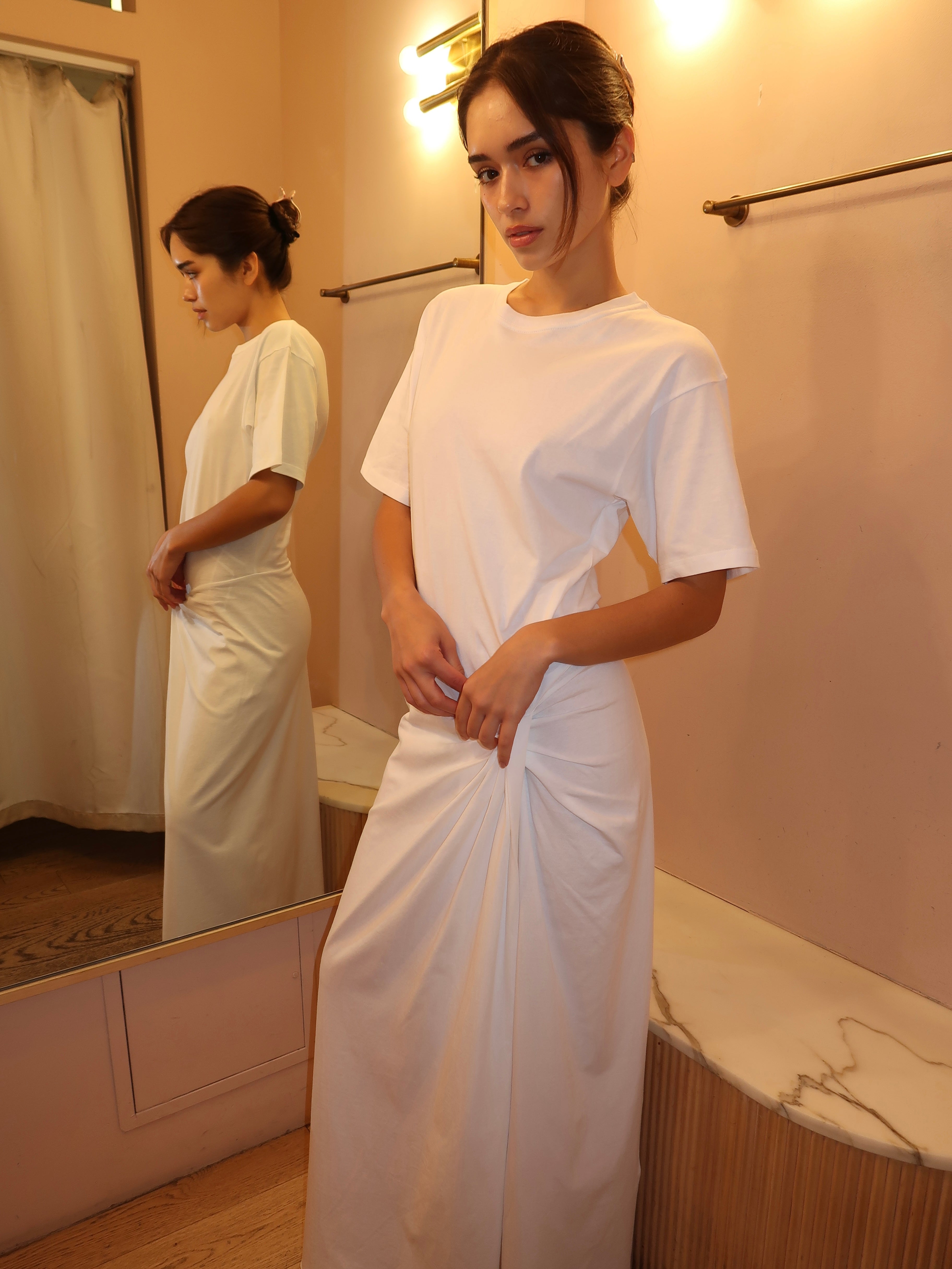 Simi Maxi Dress in White