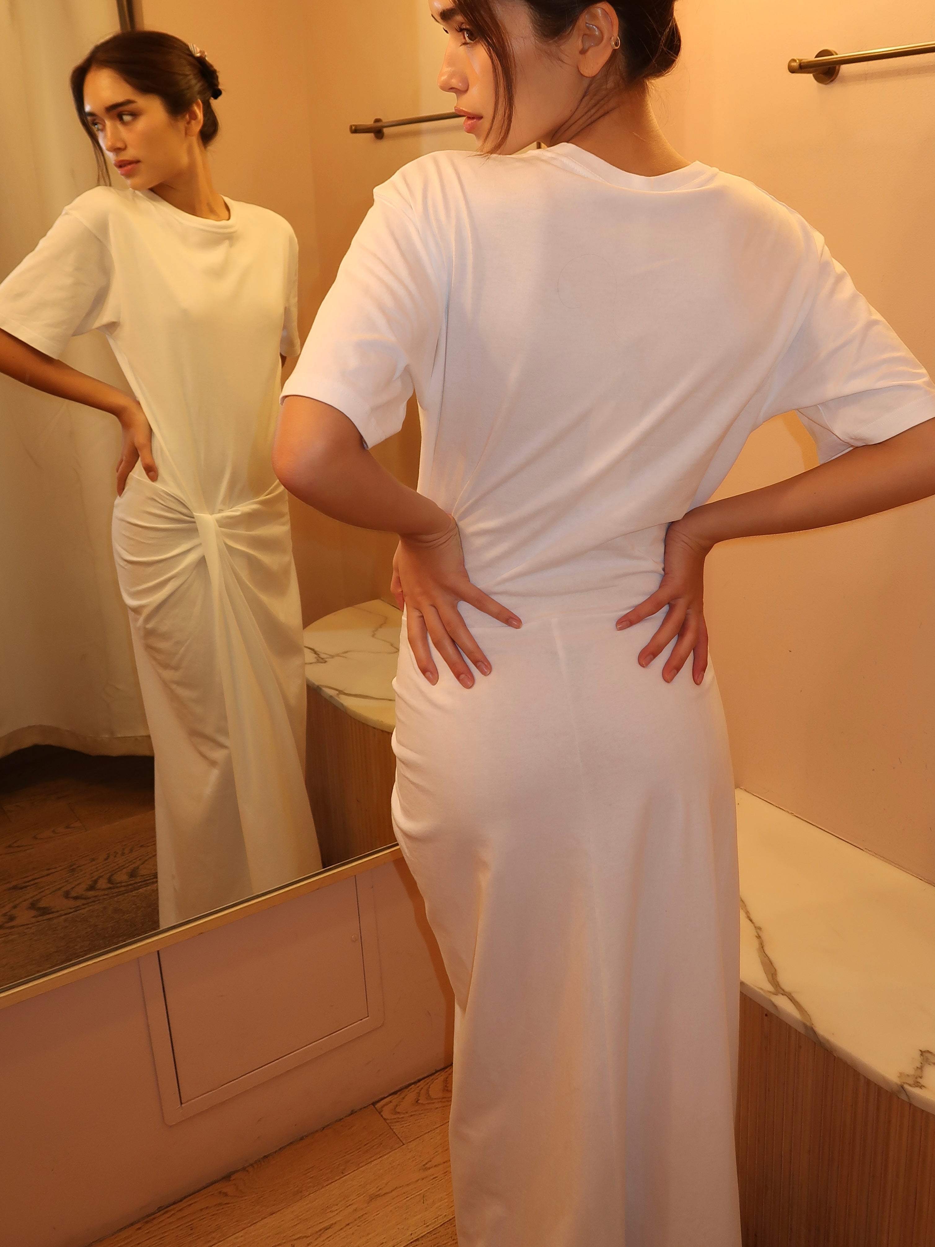Simi Maxi Dress in White