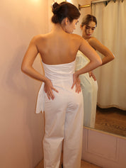 Maciel Jumpsuit in White