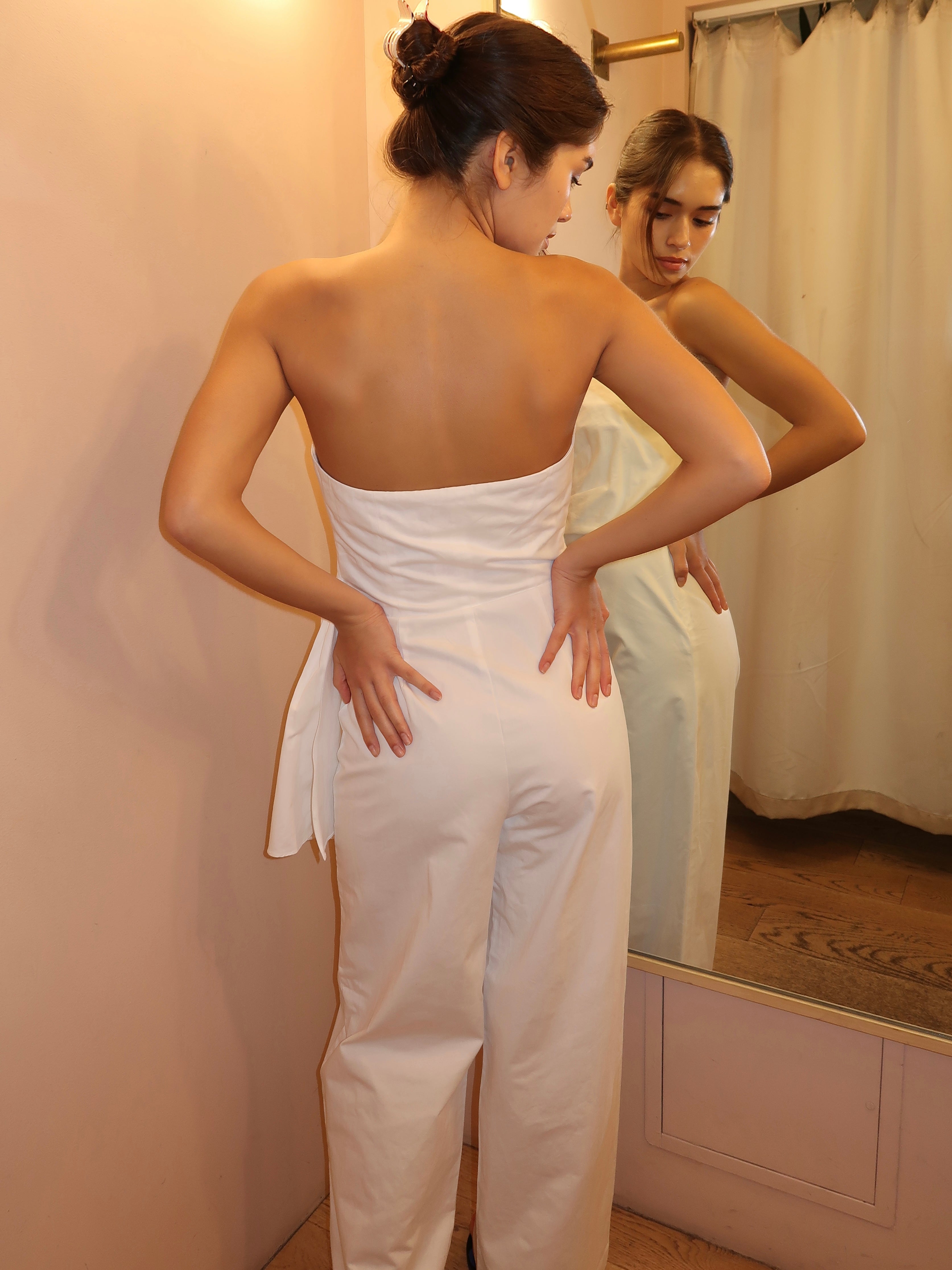 Maciel Jumpsuit in White