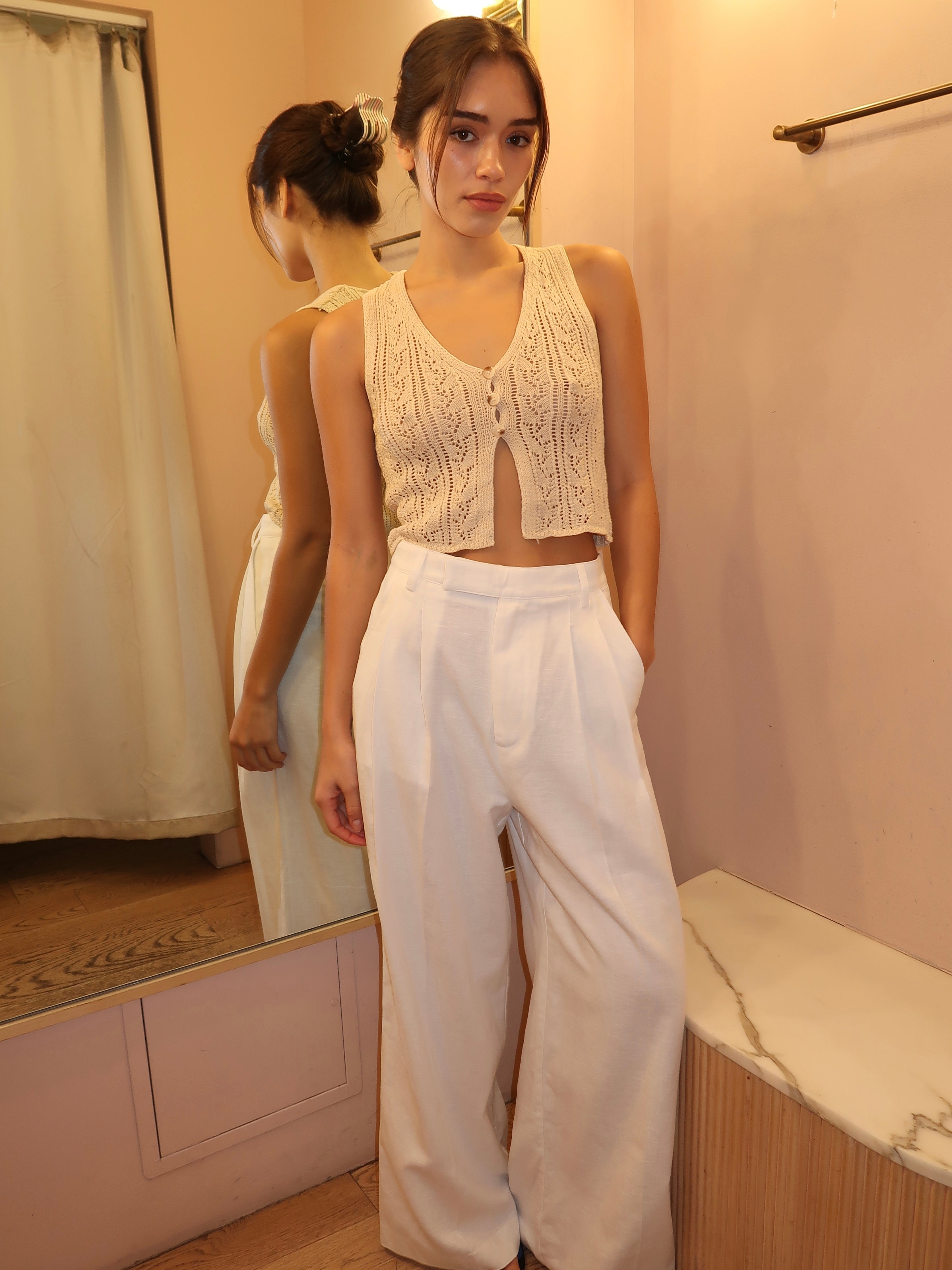 Milani Pants in White