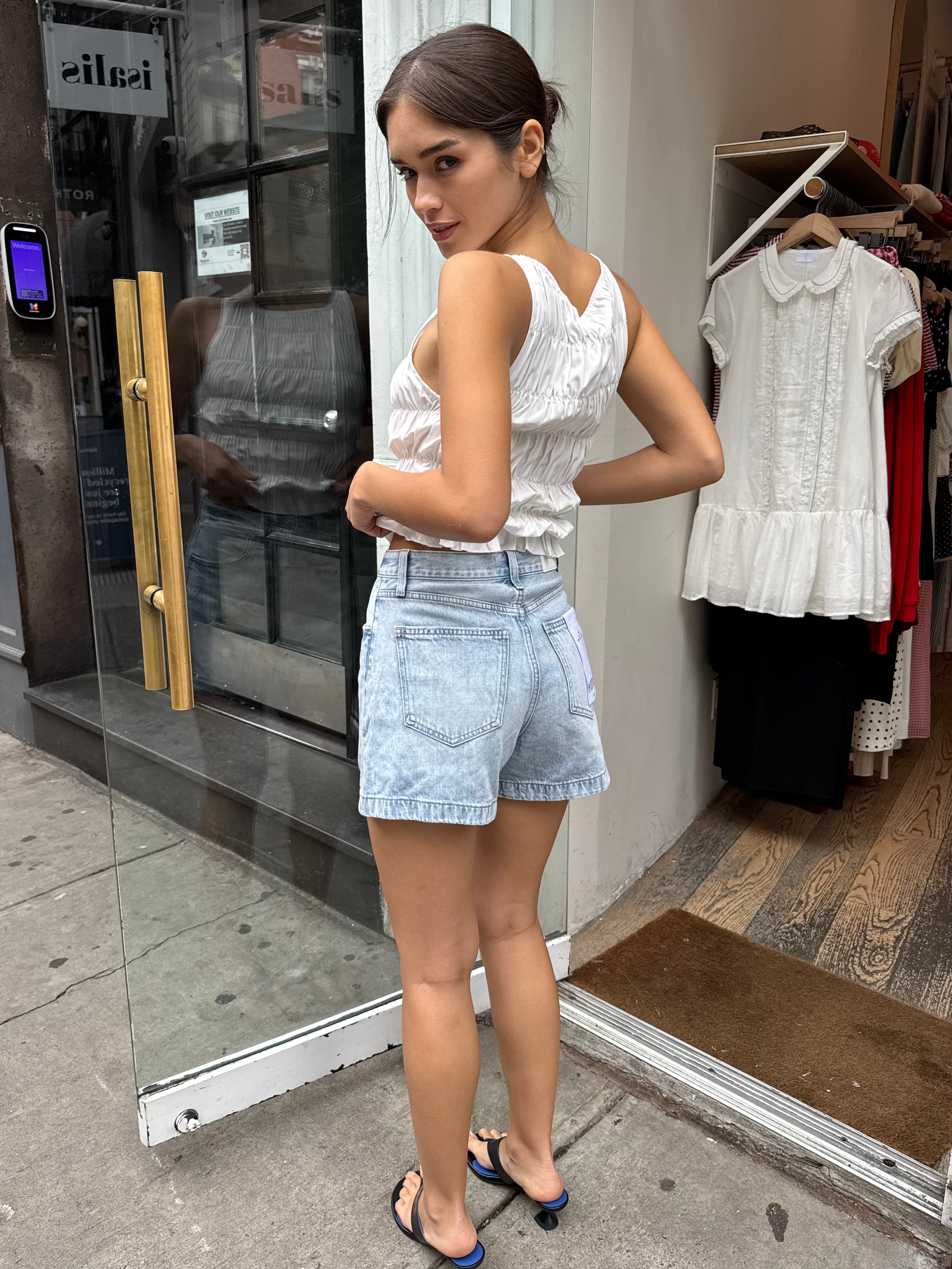 Saige High Waist Short in Berkeley