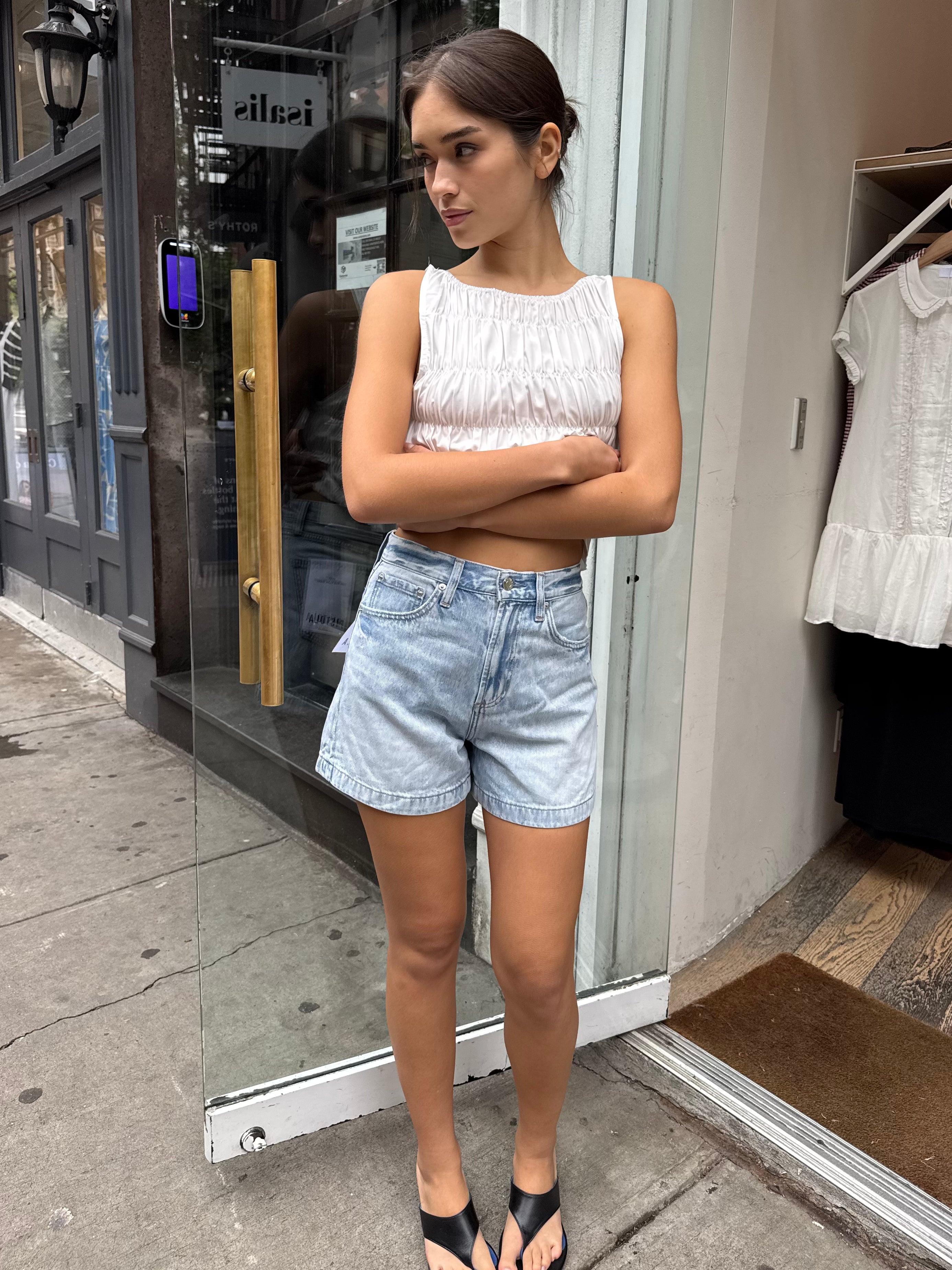 Saige High Waist Short in Berkeley