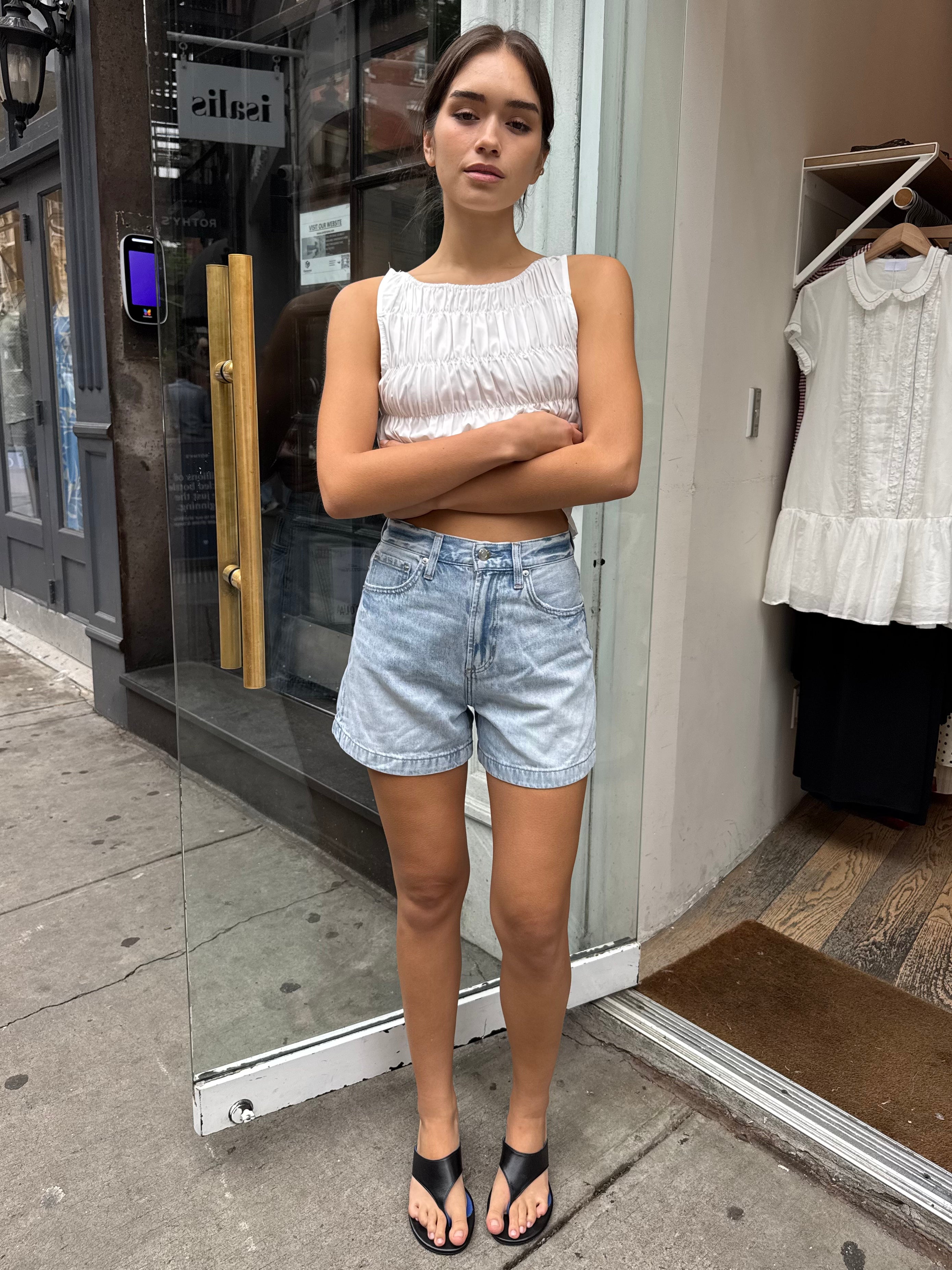 Saige High Waist Short in Berkeley