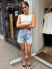 Saige High Waist Short in Berkeley