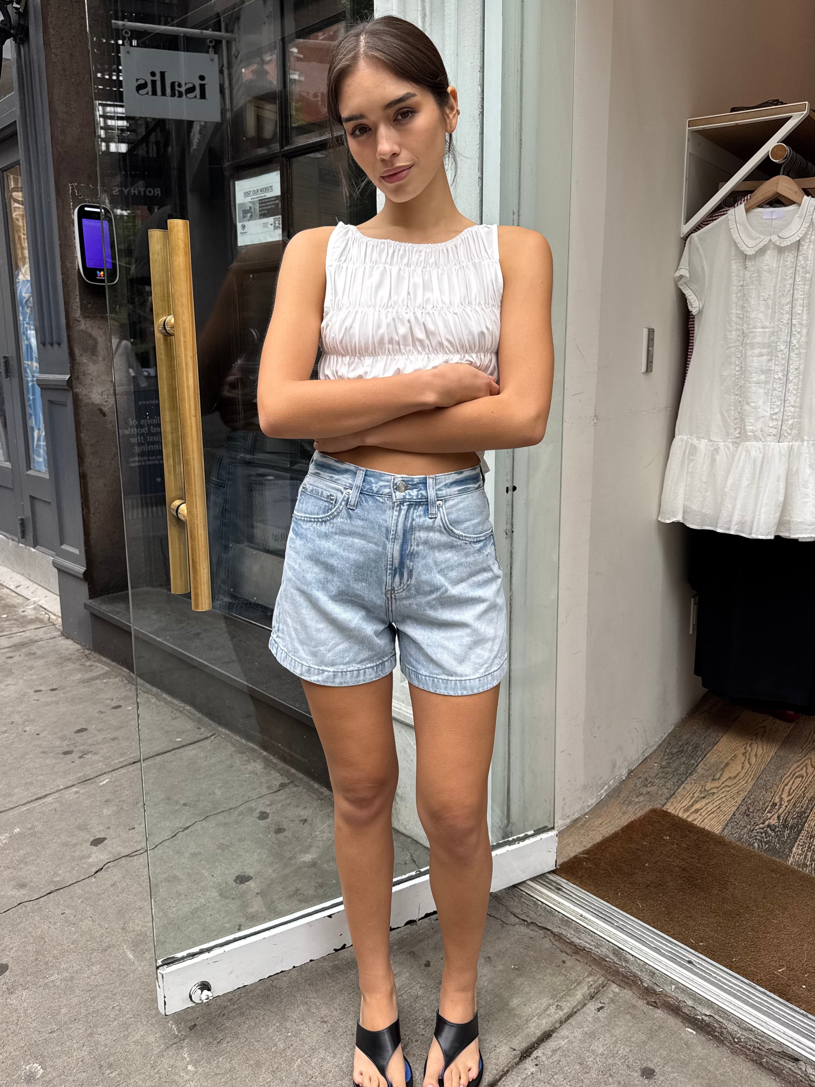 Saige High Waist Short in Berkeley