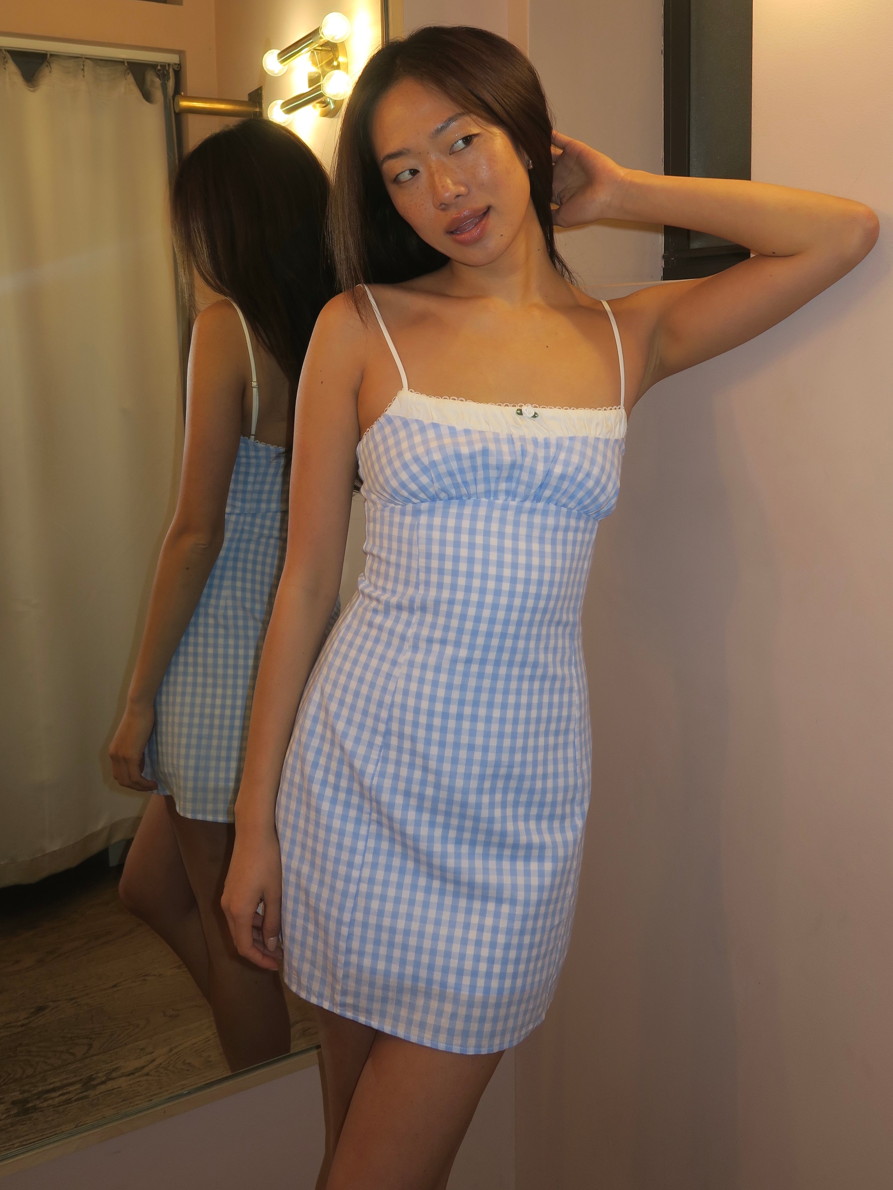 Serrano Dress in Chambray
