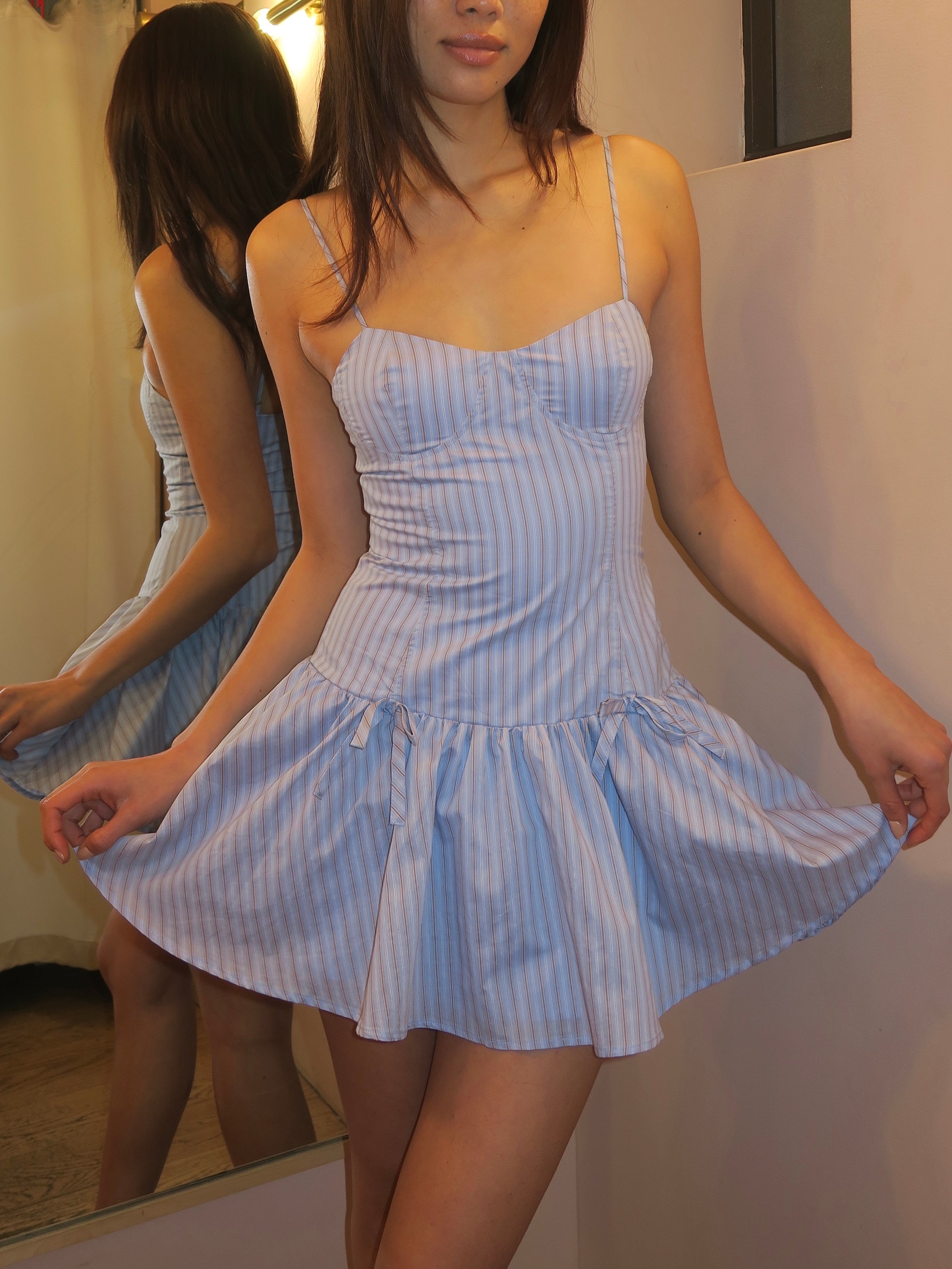Sprouse Mini Dress in Chambray