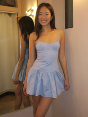Sprouse Mini Dress in Chambray