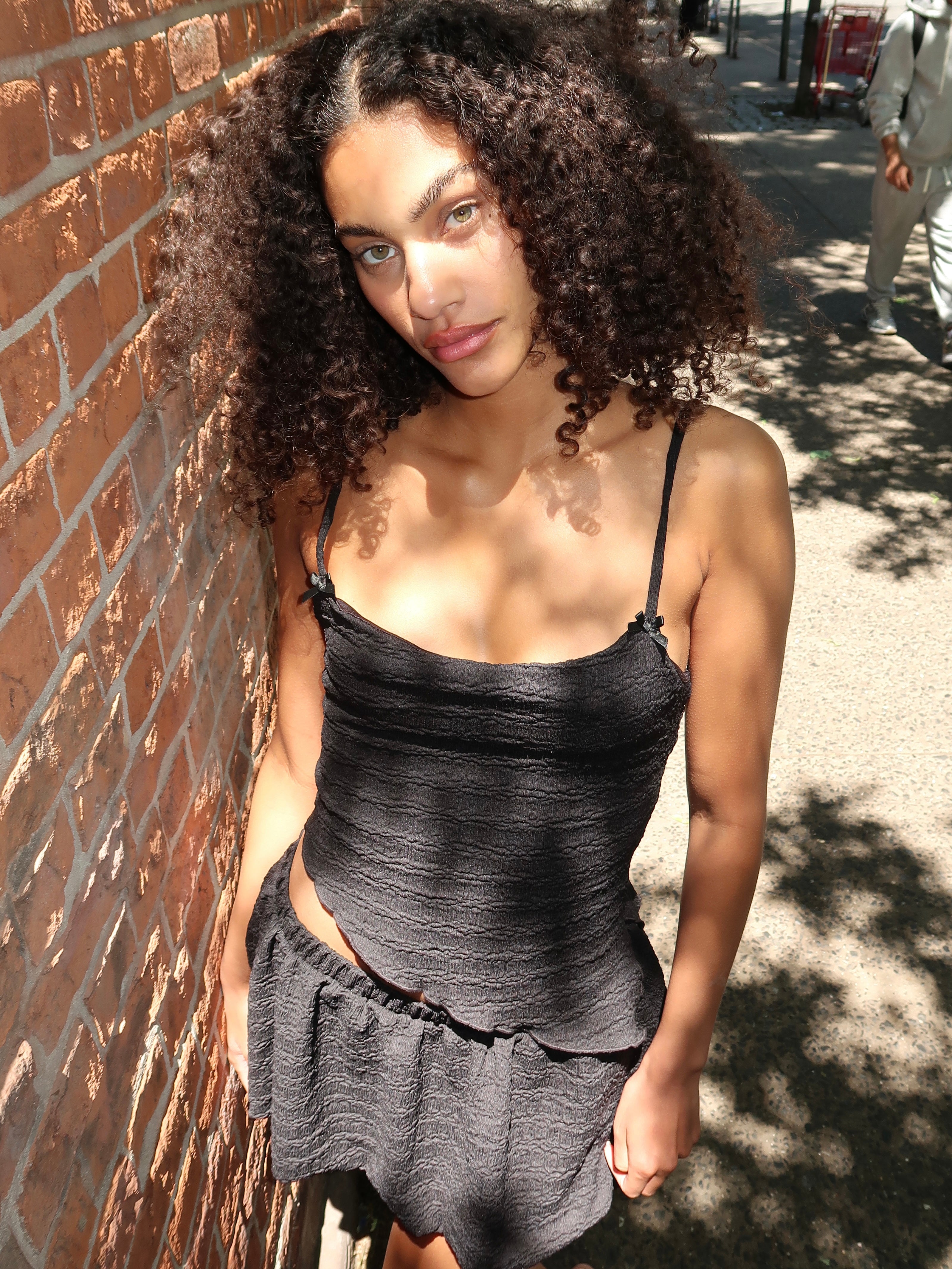 Nanci Cami Top in Black