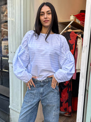 Anika Top in Rhodes Stripe