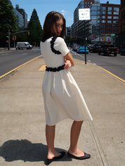 Celine Dress in White