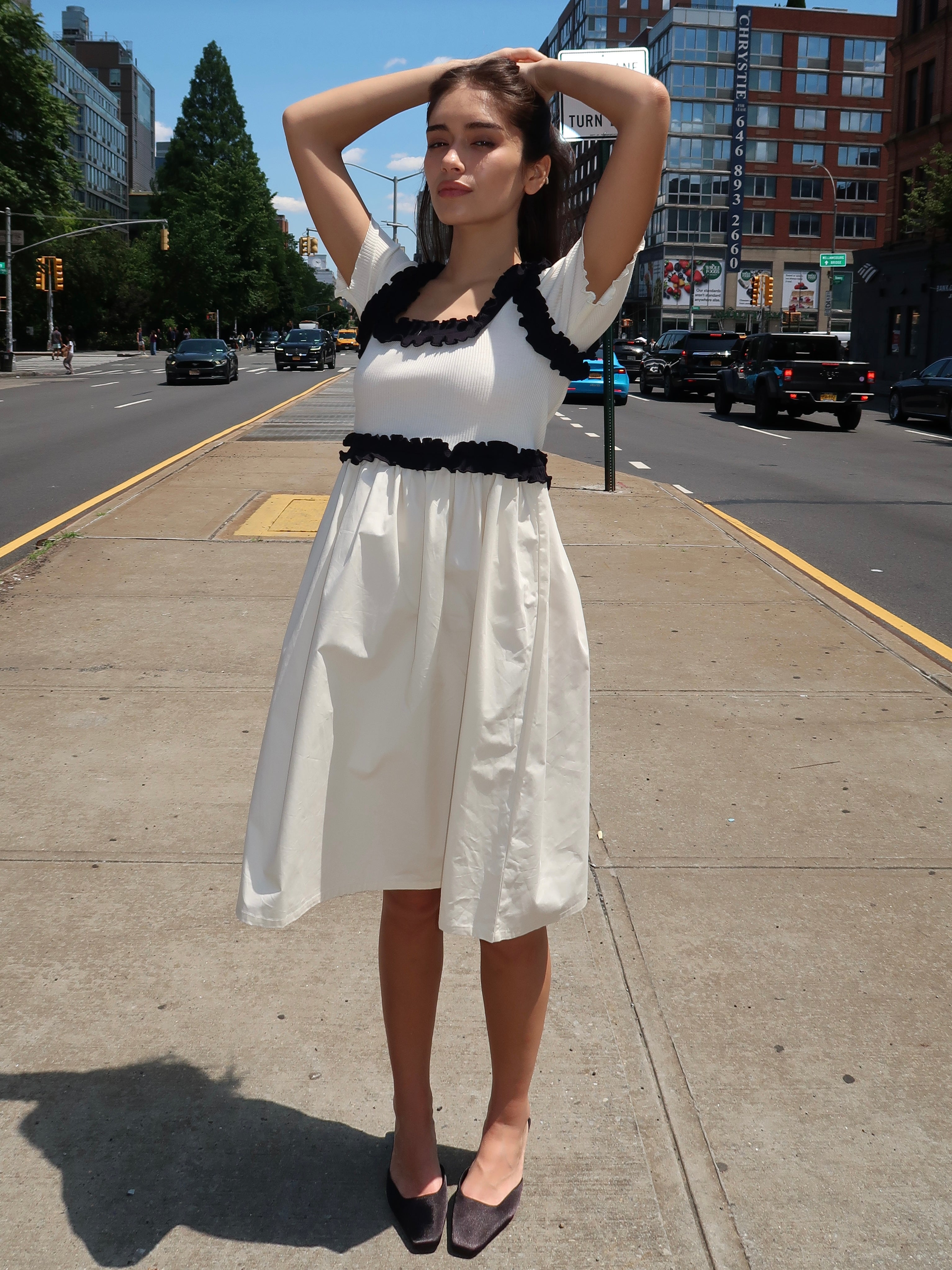 Celine Dress in White