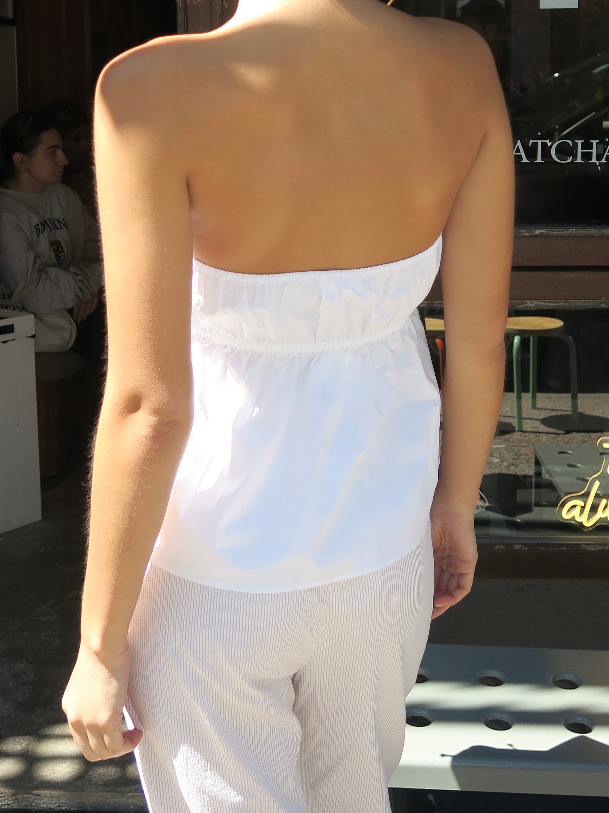Odessa Tube Top in White