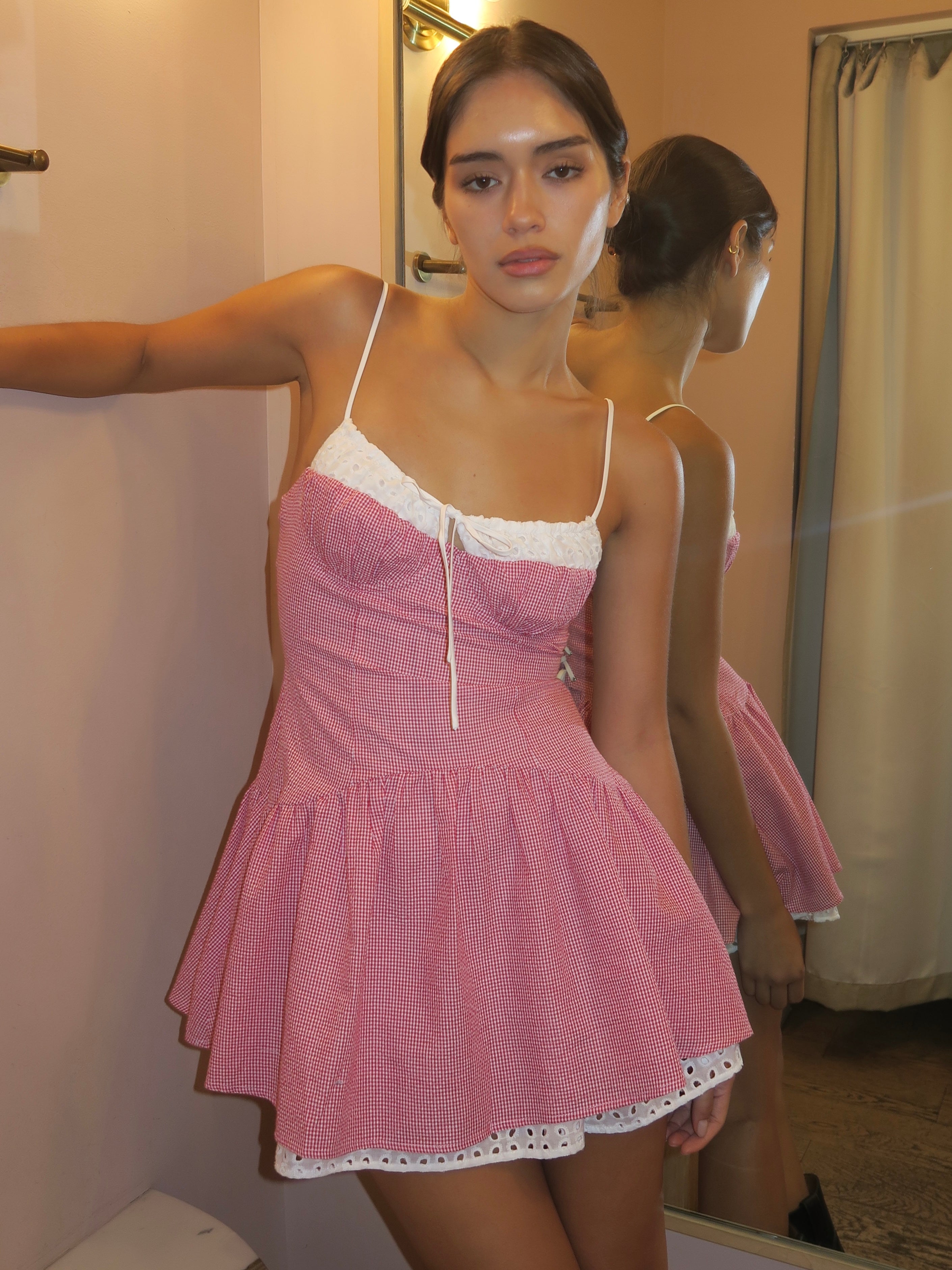 Winslow Dress in Red