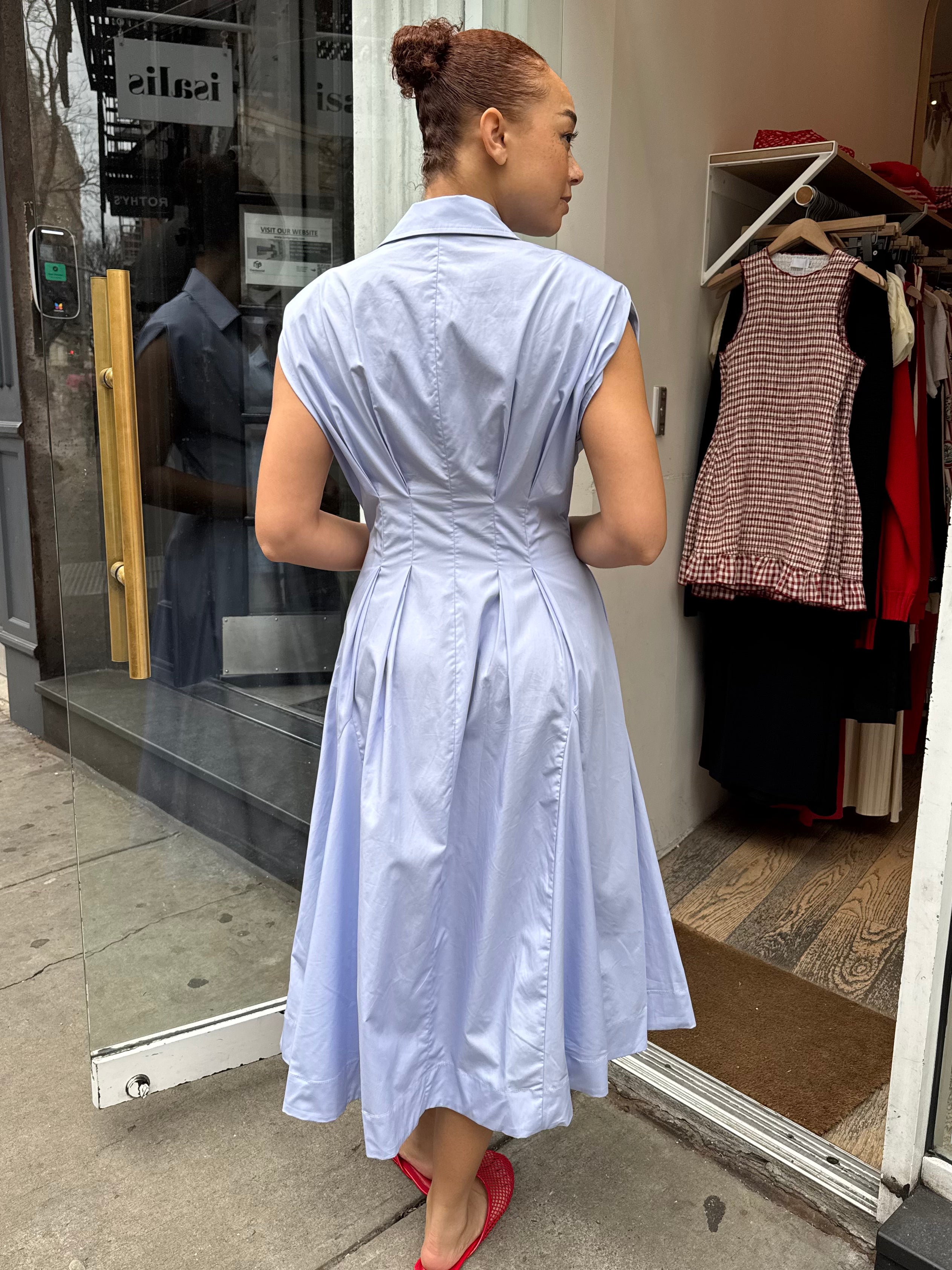 Beckett Dress in Blue