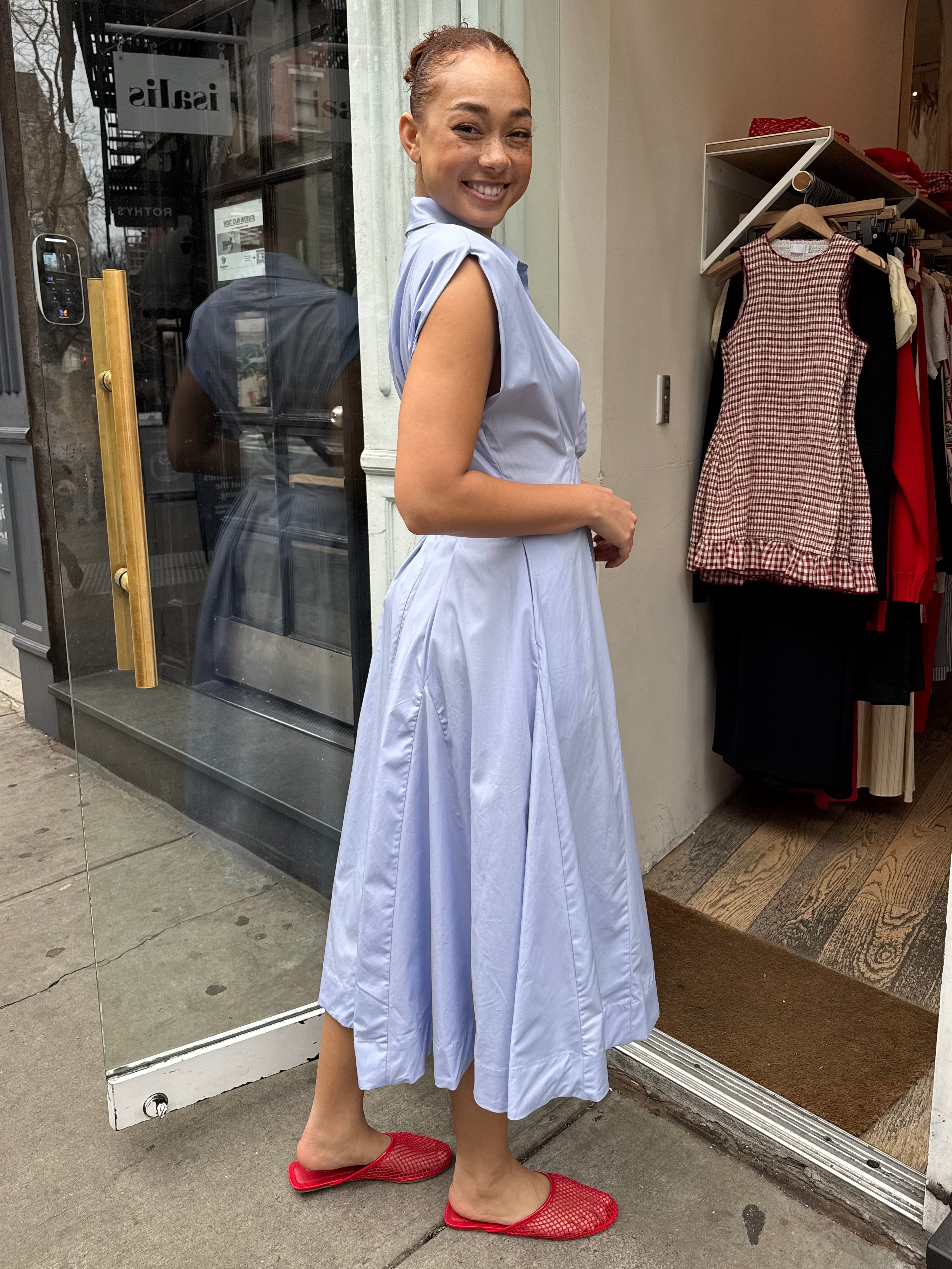 Beckett Dress in Blue
