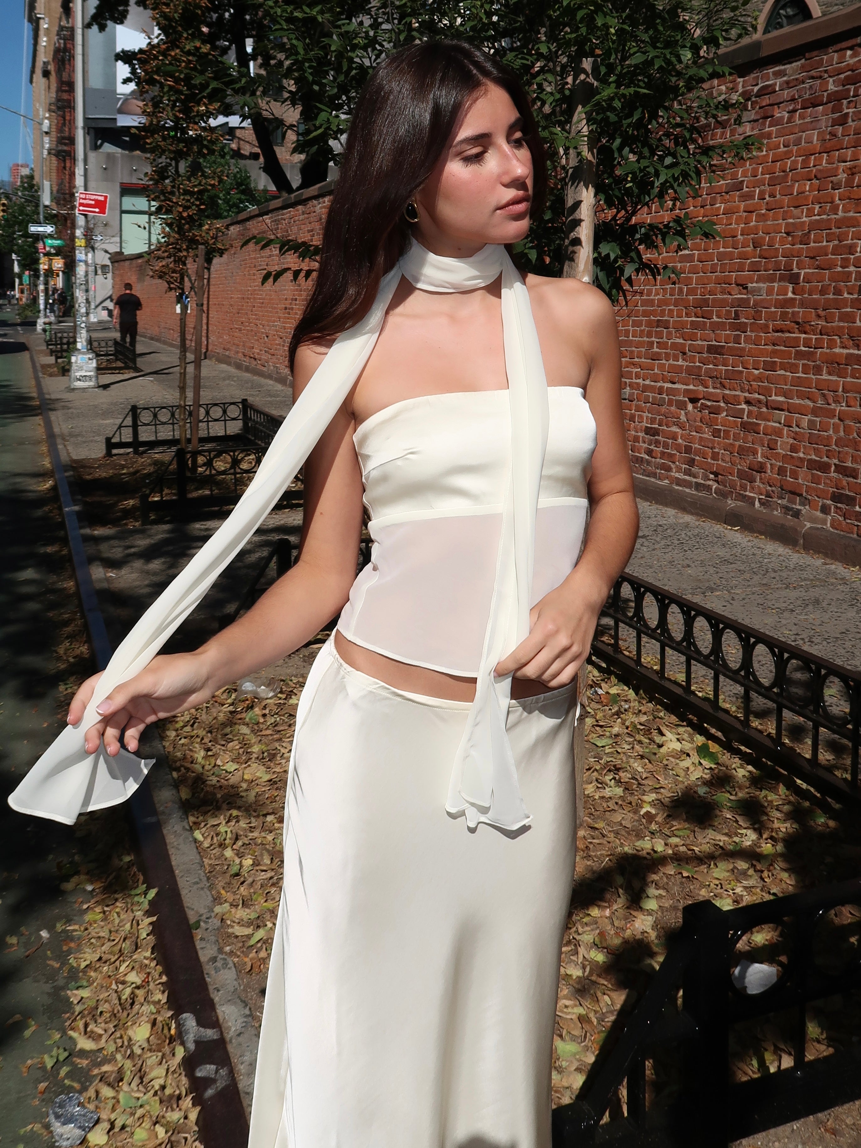 Beso Tube Top in Cream – Isalis
