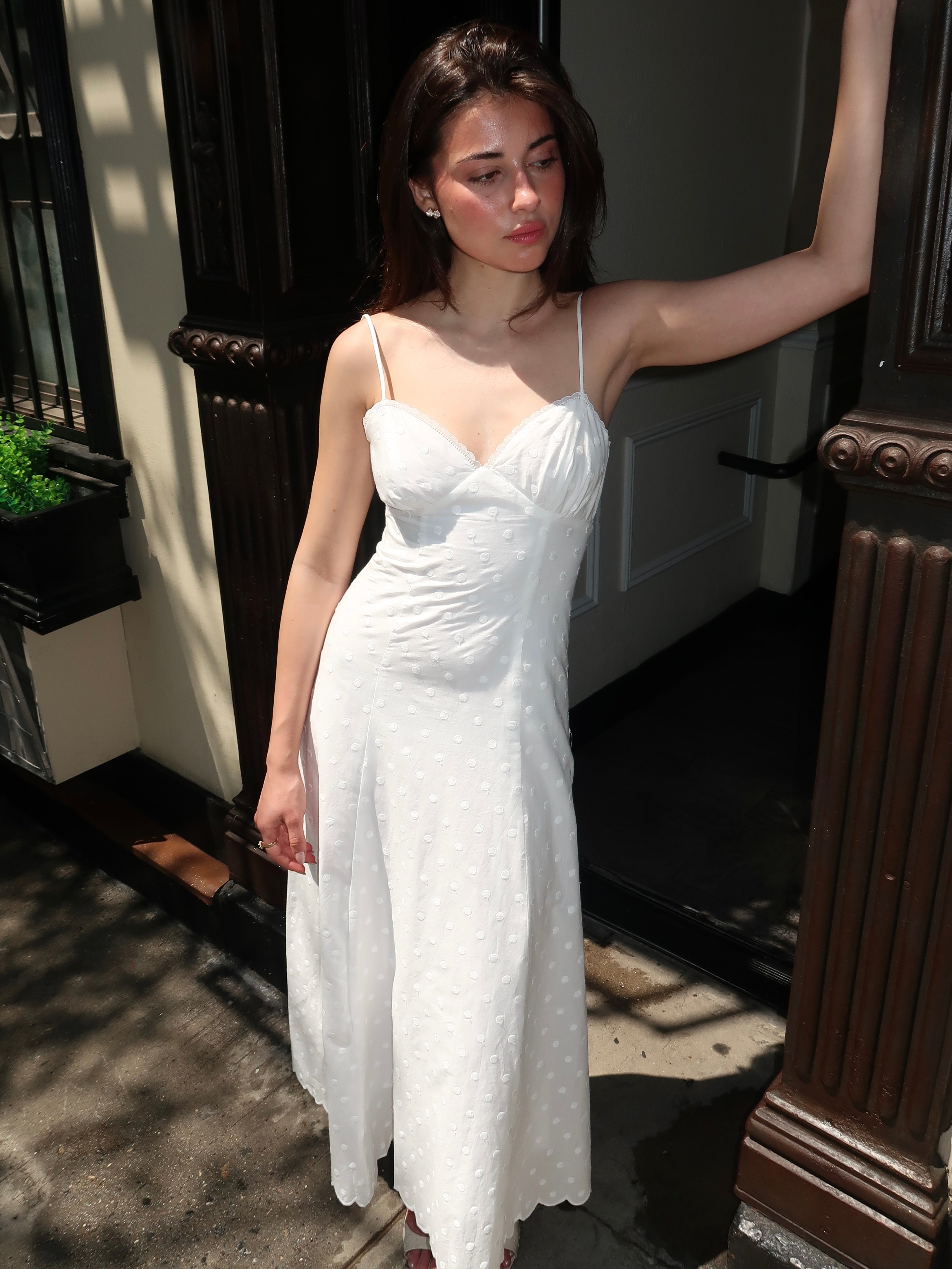 Alejandra Dress in White