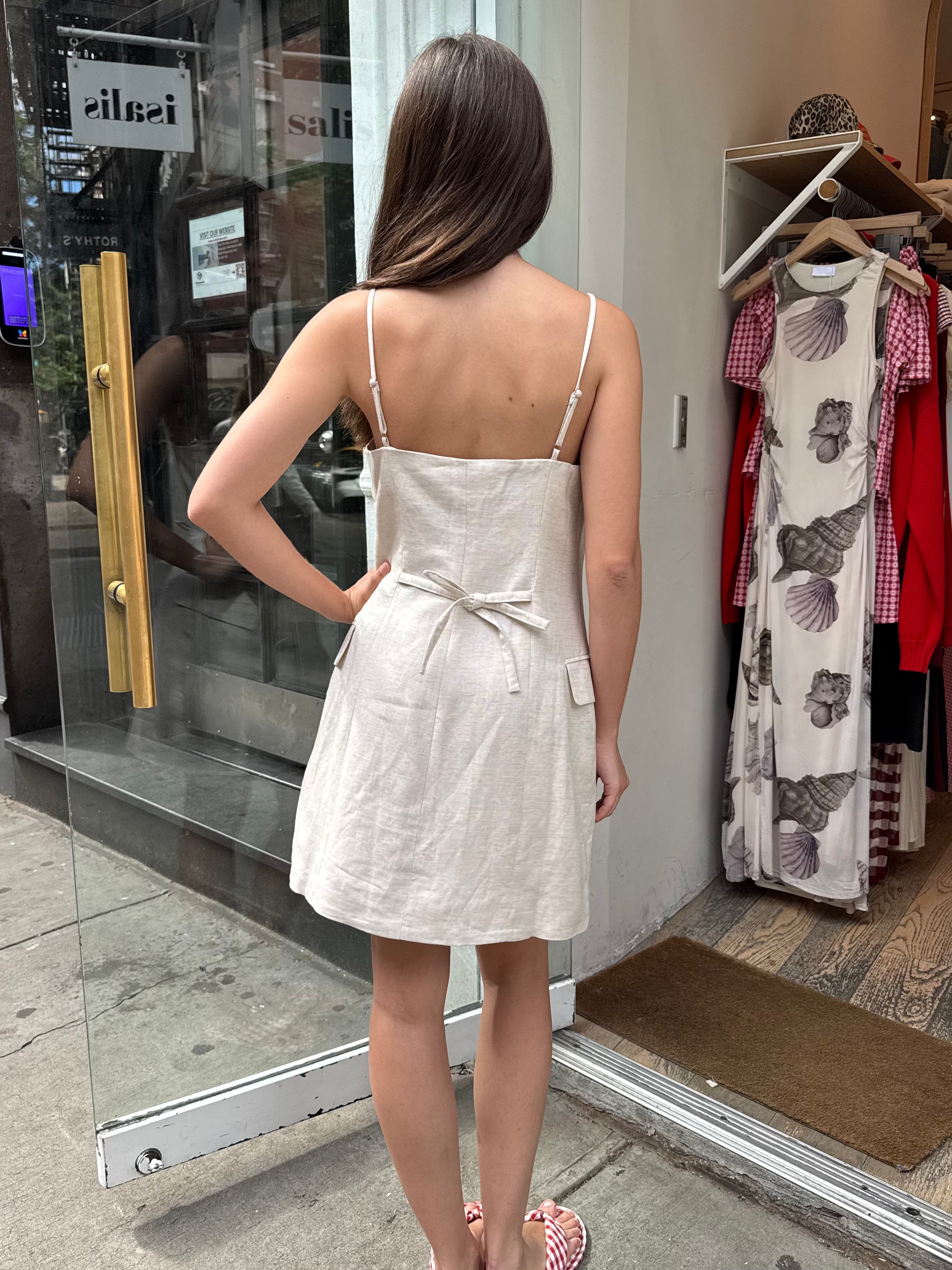Azria Dress in Oatmeal