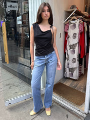 90s High Rise Jean in Indigo