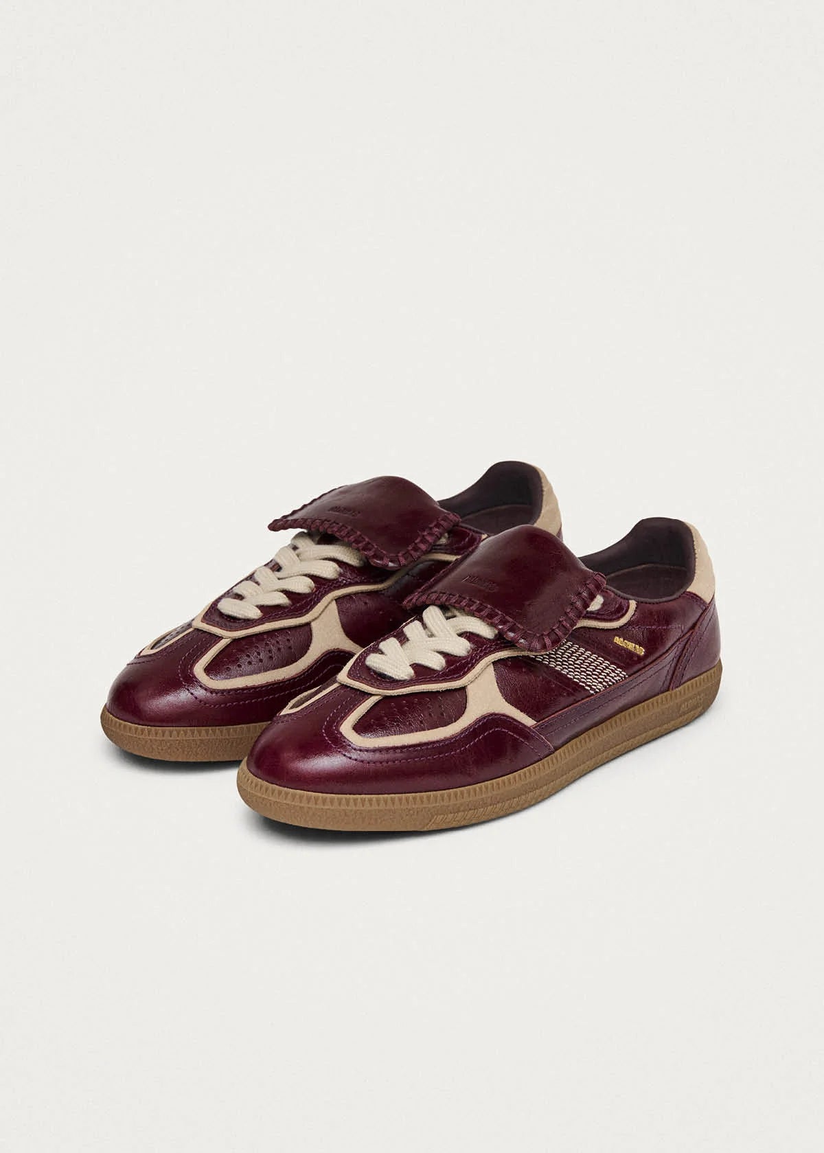 Tb.490 Club Onix Deep Burgundy Leather Sneakers – Isalis