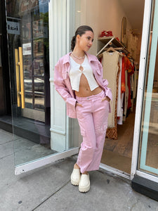Shot Pants in Pop Pink