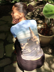 Collector Fitted Tee in Sand Castle
