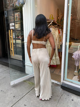 Load image into Gallery viewer, Bentley Pleated Bra &amp; Pant Set in Mist
