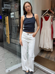 Buckle Jean in Milk