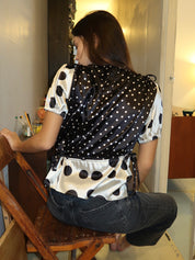Mila Top in Dots