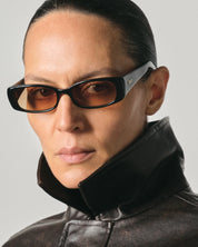 Billy Sunglasses in Brown/Amber Lens
