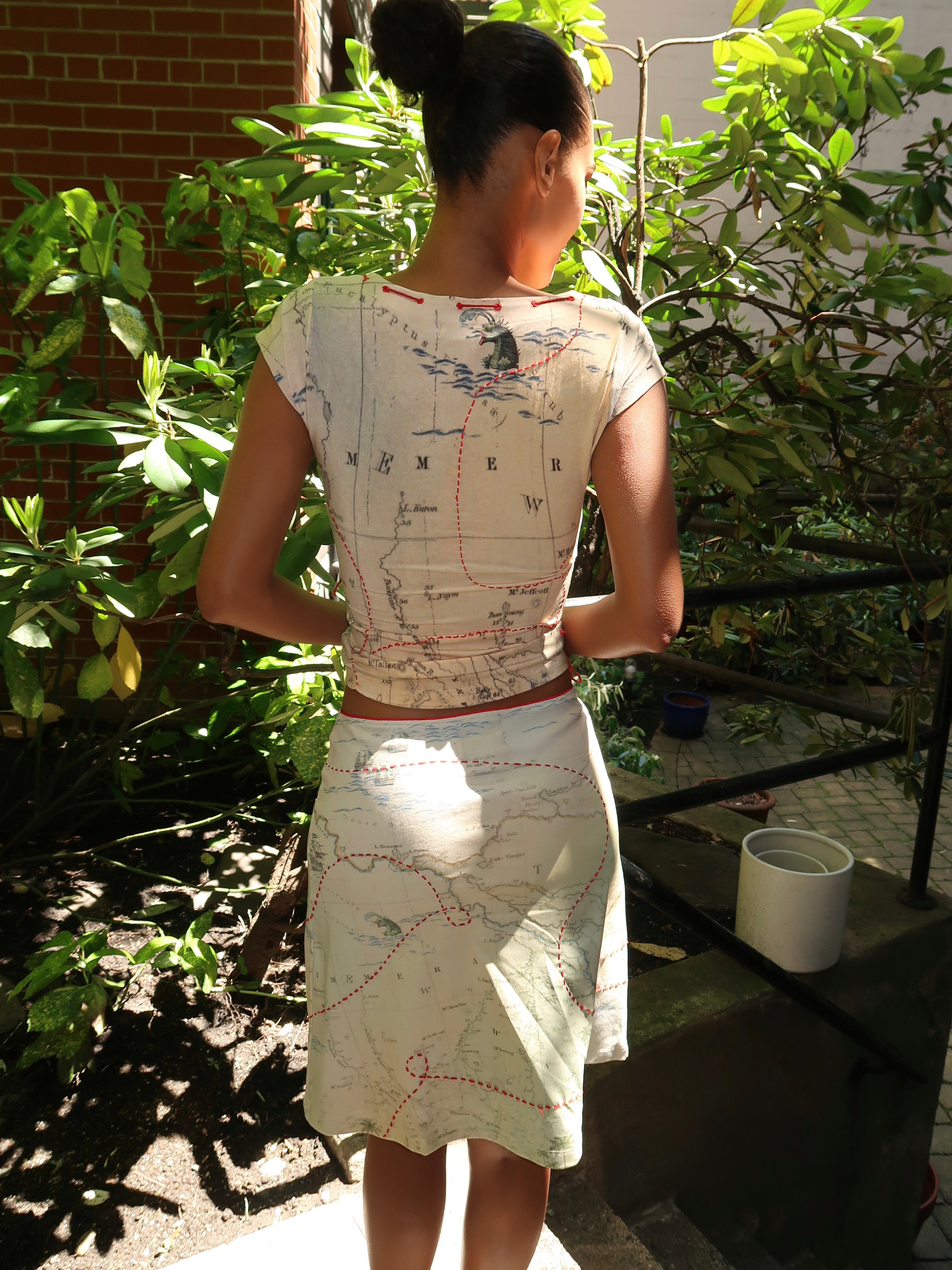 Collector Skirt in Treasure Hunt