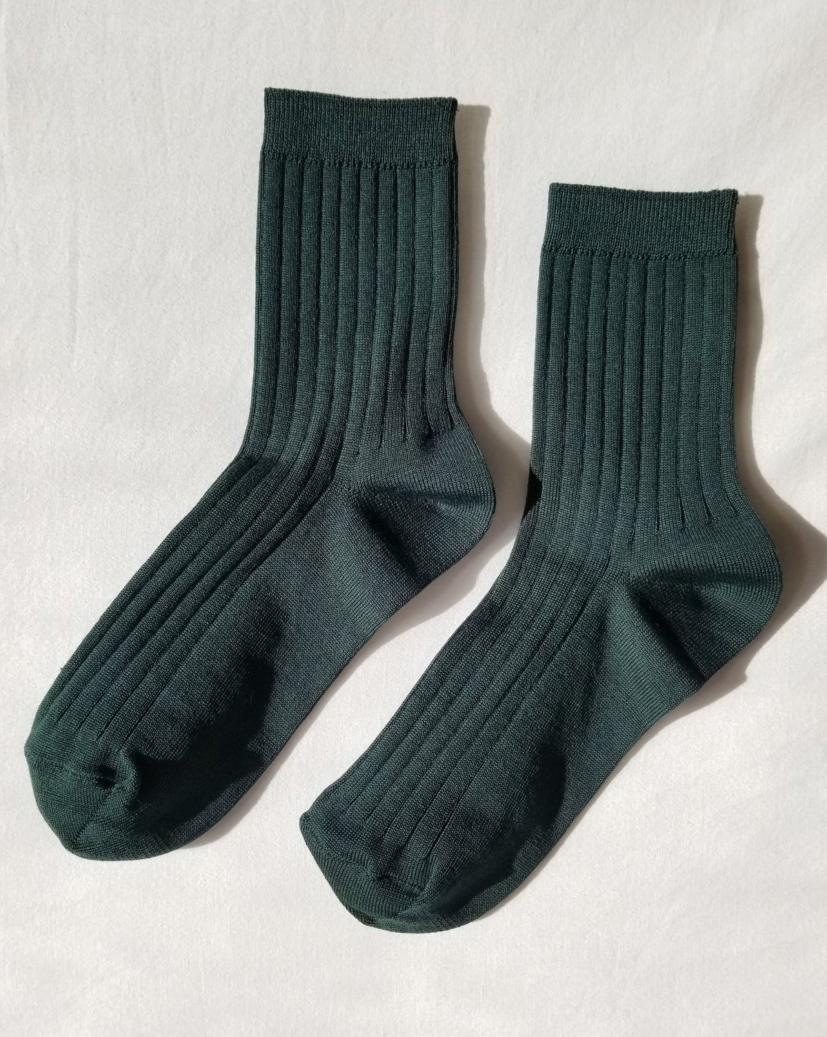 Her Socks in Peacock