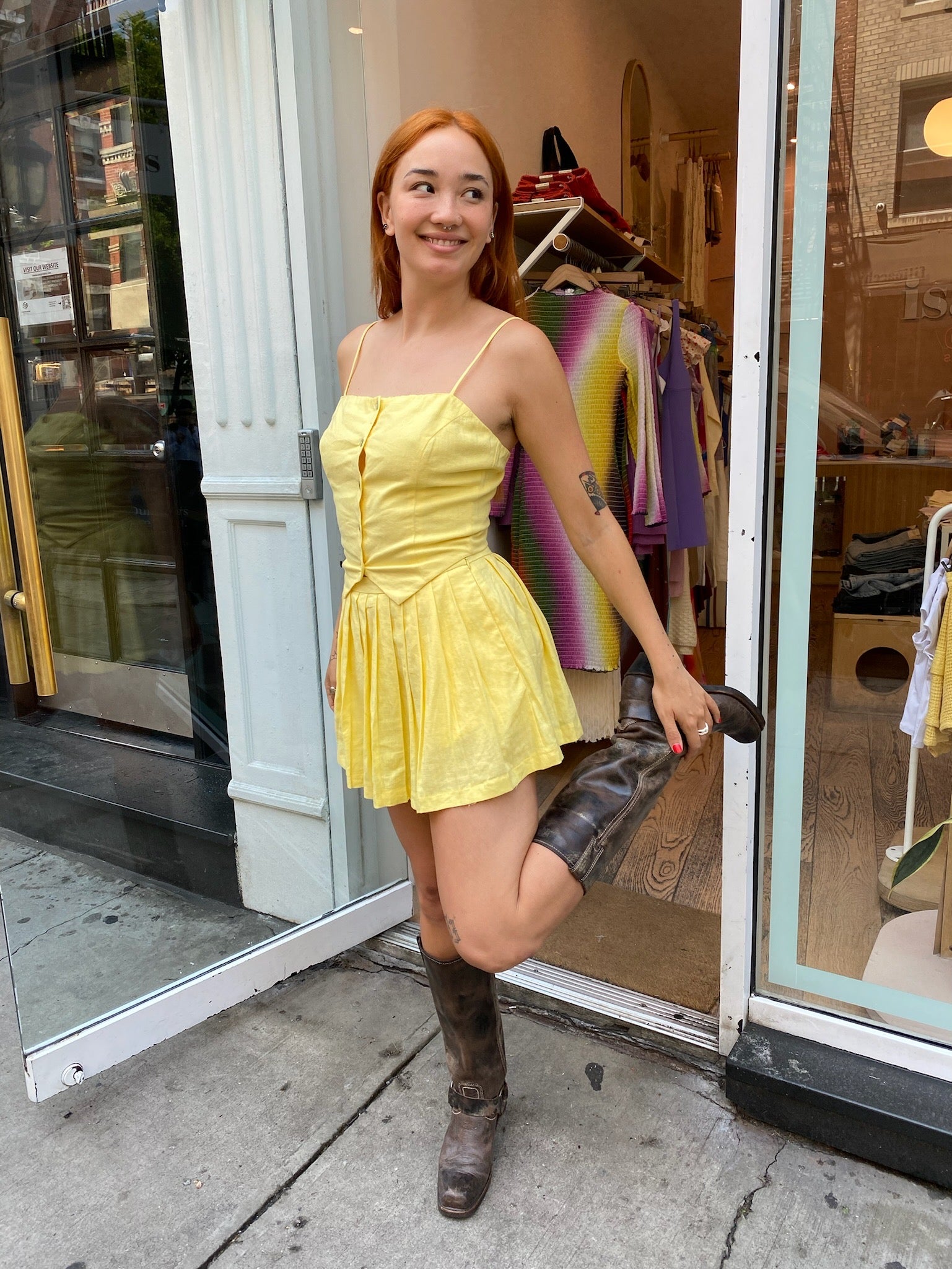 Maria Top in Butter
