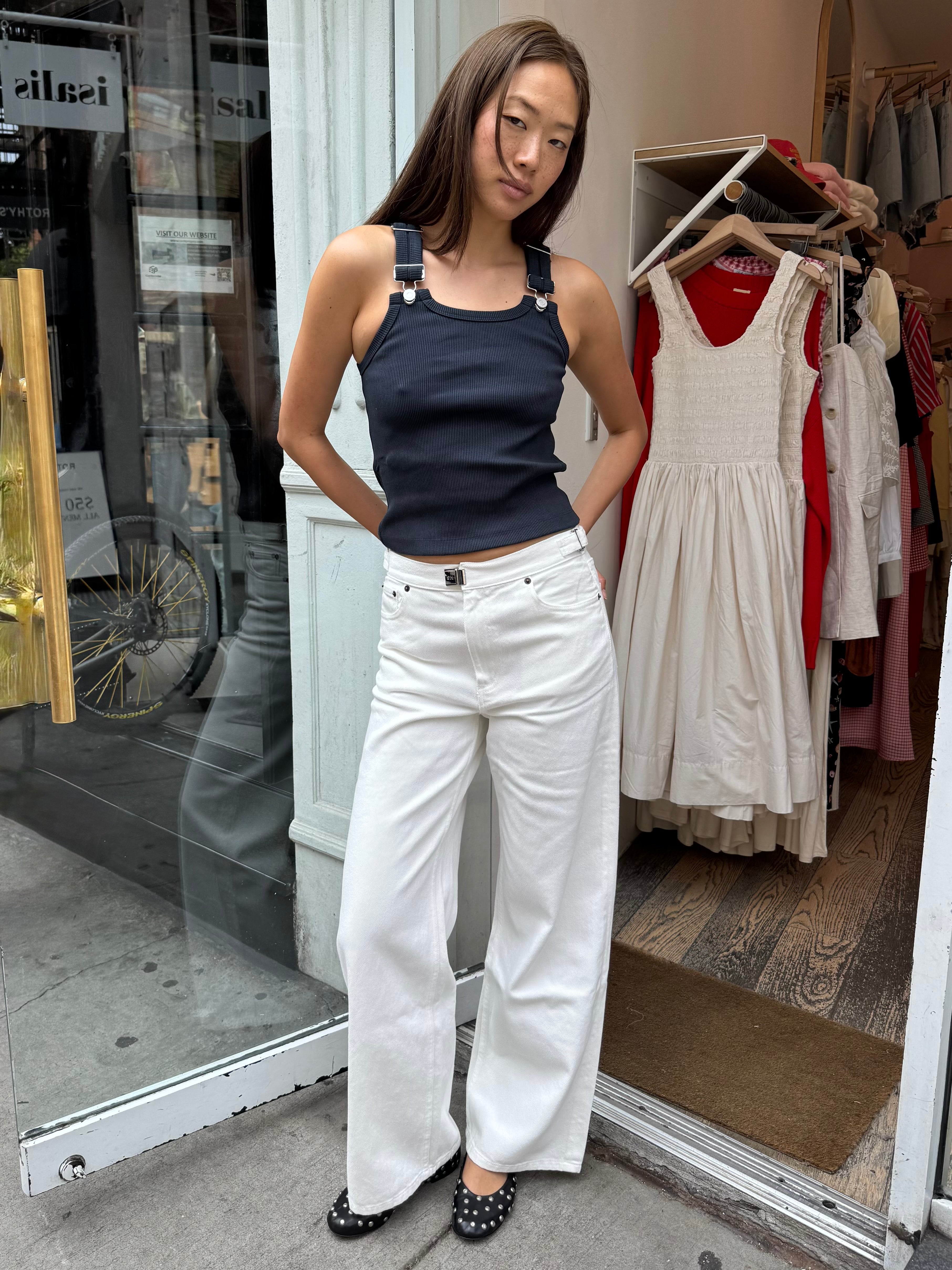 Buckle Jean in Milk