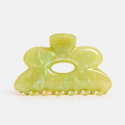 Flower Claw in Jade Swirl