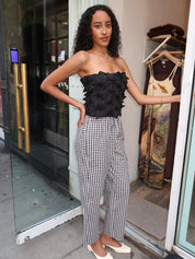 Cep Pants in Black Gingham